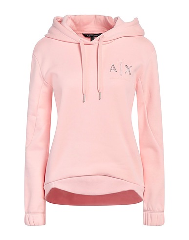 ARMANI EXCHANGE Felpa Rosa chiaro 63% Cotone, 37% Poliestere, Elastan