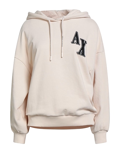 ARMANI EXCHANGE Sweat-shirt à capuche BEIGE 70% Coton, 30% Polyester, Élasthanne