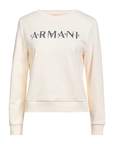ARMANI EXCHANGE Sweatshirt Ivory 100% Cotton