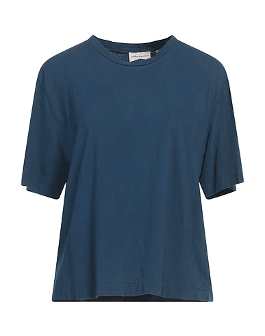 ALESSIA SANTI Basic T-Shirt Navy blue 100% Cotton