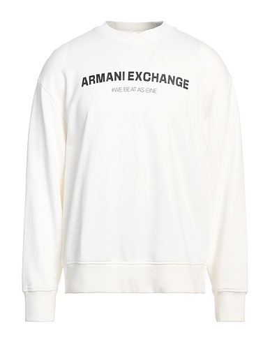 ARMANI EXCHANGE スウェット オフホワイト コットン 70% / ポリエステル 30% / ポリウレタン