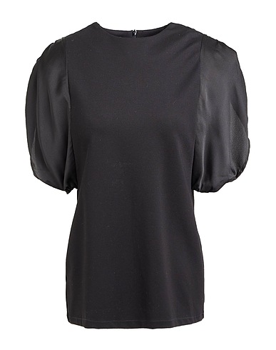 TWINSET Top Black 59% Viscose, 35% Polyester, 6% Elastane