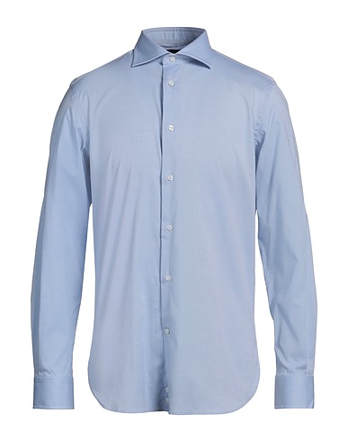 LAB. PAL ZILERI Einfarbiges Hemd 100% Baumwolle