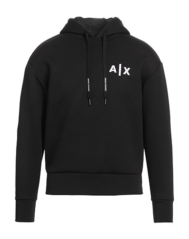 ARMANI EXCHANGE Felpa Nero 98% Poliestere, 2% Elastan