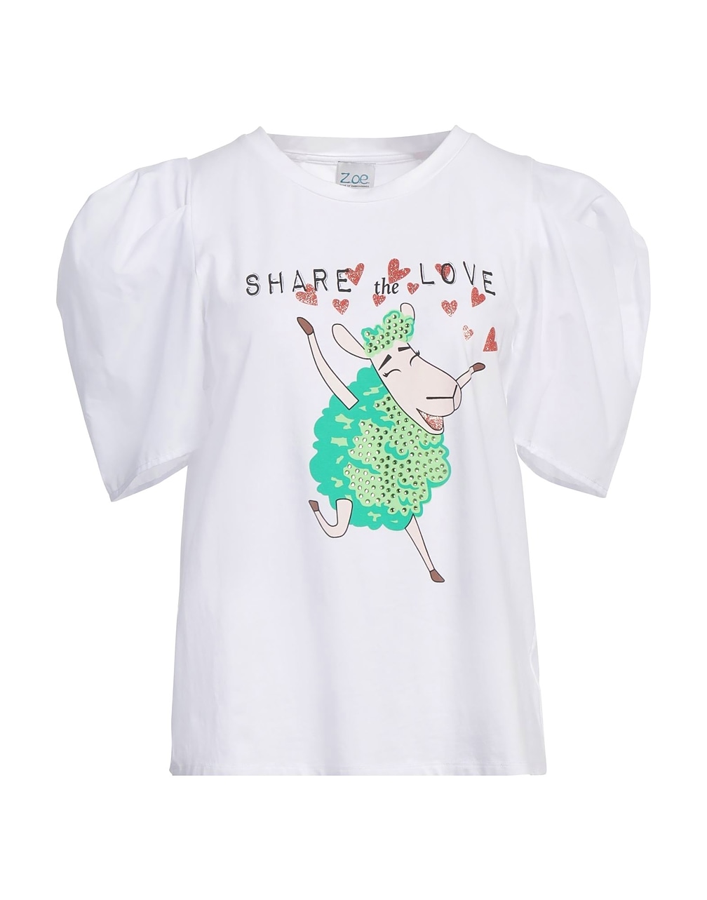 Z.O.E. ZONE OF EMBROIDERED - T-shirts