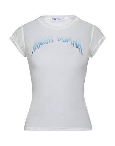 MASHA POPOVA T-shirt White 100% Polyester