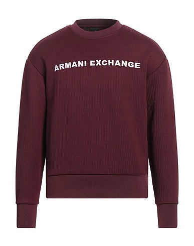 ARMANI EXCHANGE Felpa Bordeaux 98% Poliestere, 2% Elastan