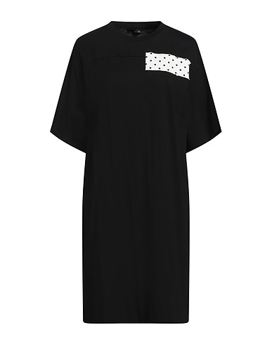 ACTITUDE by TWINSET Short dress Black 100% Cotton