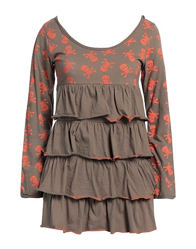 SMASH Top Verde militare 100% Cotone