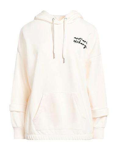 ARMANI EXCHANGE Felpa Avorio 86% Cotone, 14% Poliestere