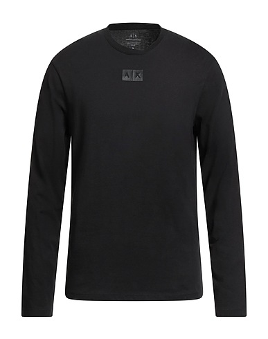 ARMANI EXCHANGE Basic T-Shirt Black 100% Cotton