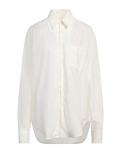 MM6 MAISON MARGIELA Solid colour shirts & blouses White 100% Cotton