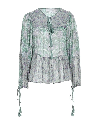 ANTIK BATIK Top Sage green 100% Viscose