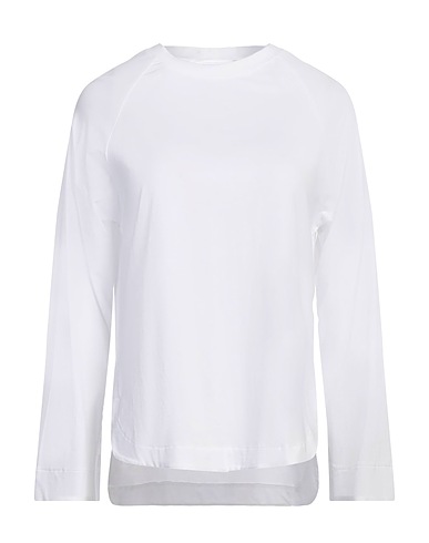ALPHA STUDIO T-shirt White 95% Cotton, 5% Elastane