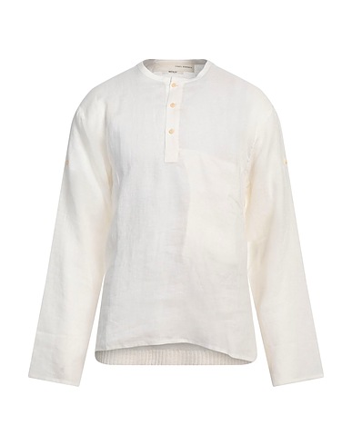 ISABEL BENENATO Linen shirt White 100% Linen