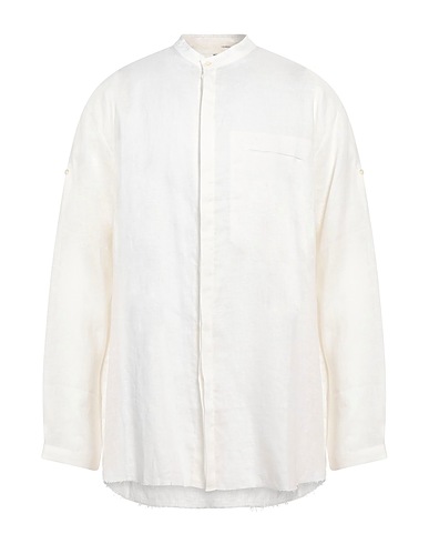ISABEL BENENATO Linen shirt White 100% Linen
