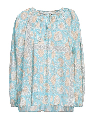 ANTIK BATIK Top Azul celeste 100% Algodón