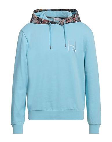 HERITAGE Felpa Celeste 100% Cotone