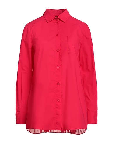 ARMANI EXCHANGE Solid colour shirts & blouses Fuchsia 100% Cotton