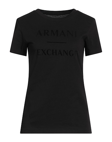 ARMANI EXCHANGE T-shirt Black 100% Cotton