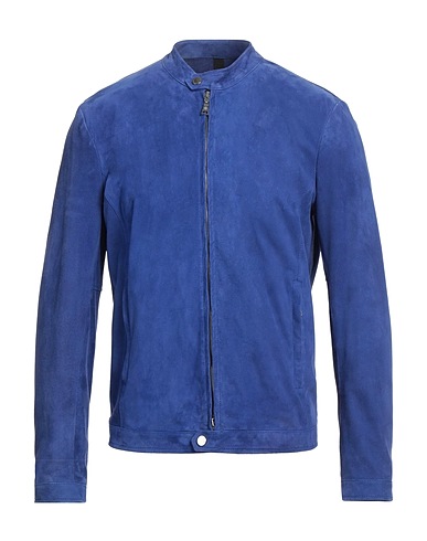 TAGLIATORE Giacca biker Blu 100% Pelle di agnello