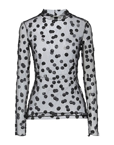 NINA RICCI Топ без рукавов NERO 44% Полиэстер, 43% Полиамид, 13% Эластан