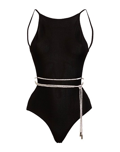 ALEXANDRE VAUTHIER TOPWEAR Black 76% Viscose, 24% Polyamide
