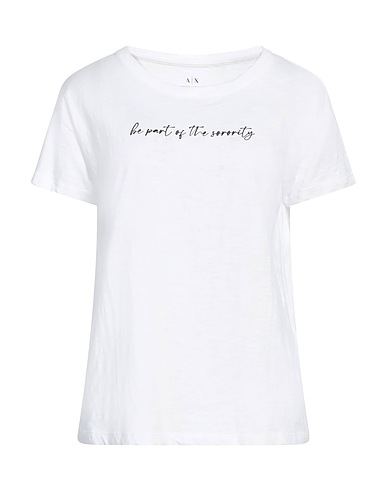ARMANI EXCHANGE T-shirt White 100% Cotton