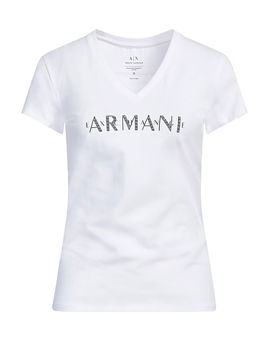 ARMANI EXCHANGE T-Shirt Weiß 95% Baumwolle, 5% Elastan