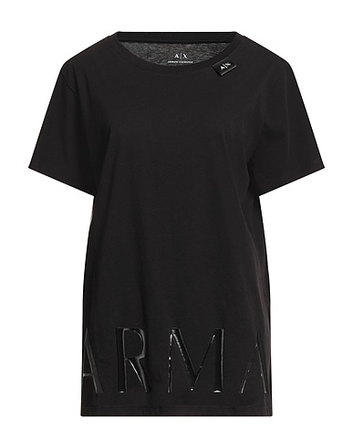 ARMANI EXCHANGE T-shirt Black 100% Organic cotton
