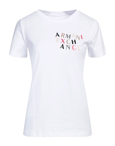 ARMANI EXCHANGE T-shirt White 100% Cotton