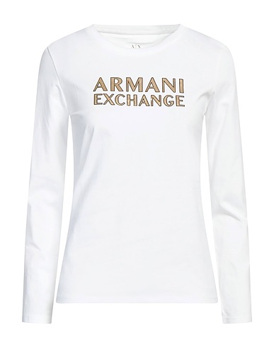 ARMANI EXCHANGE T-Shirt Weiß 100% Baumwolle