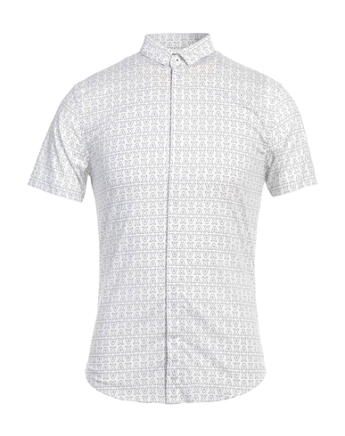 ARMANI EXCHANGE Patterned shirt 97% Cotton, 3% Elastane