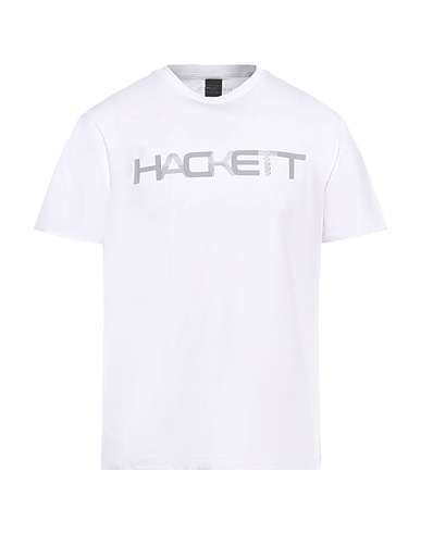 HACKETT T-shirt SPORT Bianco 93% Cotone, 7% Elastan