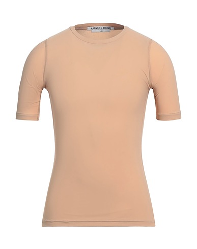 KARMUEL YOUNG T-shirt Beige 73% Poliammide, 27% Elastan