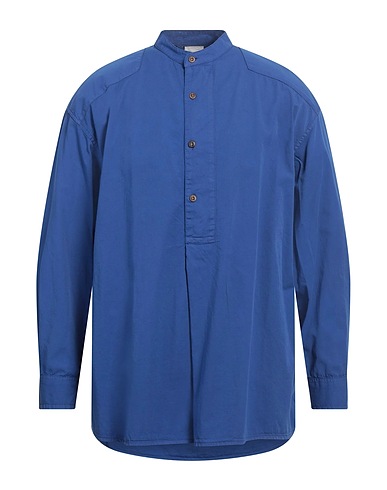 EMPORIO ARMANI Shirts Blue 100% Cotton