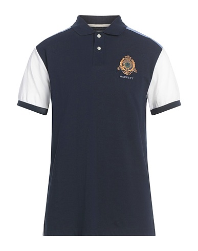 HACKETT Polo HERITAGE Blu navy 100% Cotone
