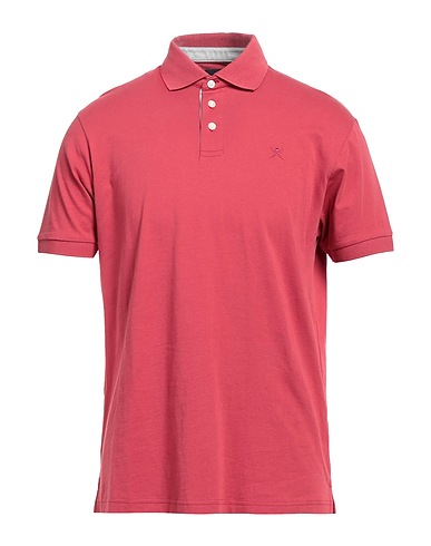 HACKETT Polo shirt Brick 100% Cotton