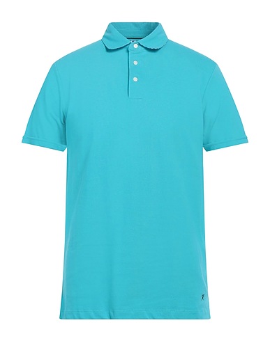 HACKETT Polo AZZURRO 100% Cotone