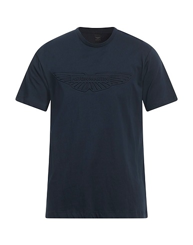 HACKETT T-shirt Midnight blue 100% Cotton