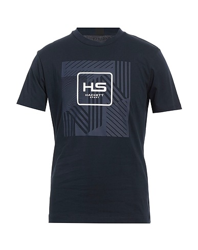 HACKETT T-shirt SPORT Midnight blue 100% Cotton