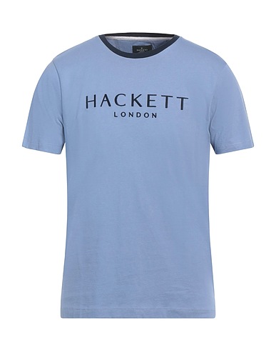 HACKETT T-shirt HERITAGE Light blue 100% Cotton