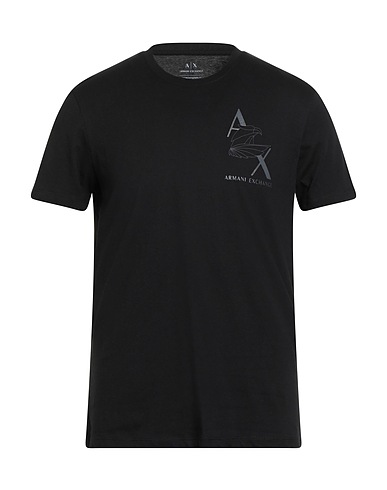 ARMANI EXCHANGE T-shirt Black 100% Cotton