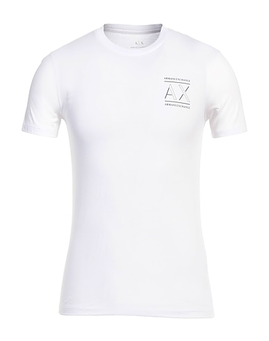 ARMANI EXCHANGE T-shirt White 100% Cotton