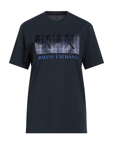 ARMANI EXCHANGE T-shirt Bleu marine 100% Coton