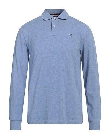 HACKETT Poloshirt Hellblau 100% Baumwolle