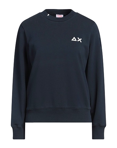 SUN 68 Sweatshirt Navy blue 80% Cotton, 20% Polyester