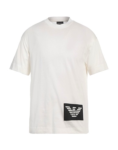 EMPORIO ARMANI T-shirt Off white 100% Cotton