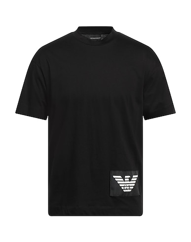 EMPORIO ARMANI T-shirt Black 100% Cotton