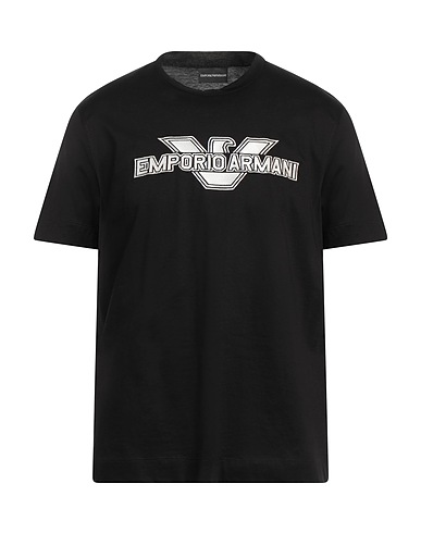 EMPORIO ARMANI Ｔシャツ ブラック コットン 100%